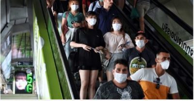 Bệnh nhân mắc COVID-19 ở Thái Lan tăng đột biến