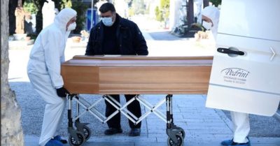 Italy có thêm 475 người chết, cao kỷ lục trong một ngày