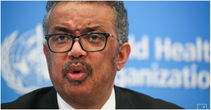 Tổng giám đốc Tổ chức Y tế Thế giới Tedros Adhanom Ghebreyesus