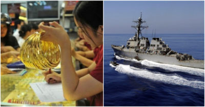 Cập nhật sáng 29/4: Giá vàng sụt giảm trước thời khắc quan trọng; Tàu chiến Mỹ áp sát Hoàng Sa, Trung Quốc xua đuổi