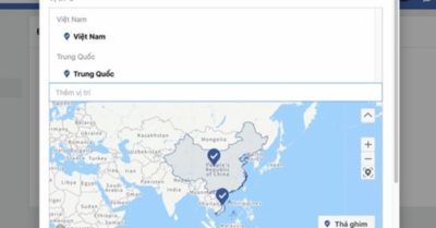 Lặp lại lỗi của gần 2 năm trước, Facebook xoá Hoàng Sa –  Trường Sa khỏi bản đồ Việt Nam