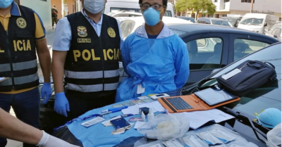 Cảnh sát Peru bắt công dân Trung Quốc đánh cắp lô kit xét nghiệm Covid-19 của Bộ Y tế