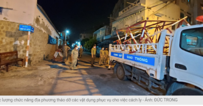 Gỡ bỏ cách ly 2 tuyến đường tại thành phố Phan Thiết