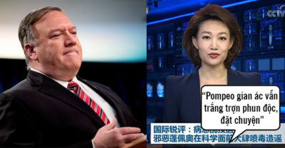 Cập nhật tối 5/5: Trung Quốc chỉ trích ông Pompeo nhưng tránh ‘đụng’ ông Trump