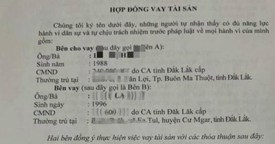 Con gái Phó giám đốc Công an tỉnh bị tố mượn 5 tỷ đồng không trả