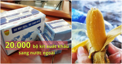 Tin Sức khỏe ngày 22/05: Việt Nam xuất khẩu 20.000 kít xét nghiệm Covid-19 ra thế giới; Ăn chuối luộc giảm cân, lọc mỡ máu