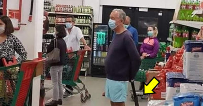 Tổng thống Bồ Đào Nha ‘gây sốt’ khi xếp hàng mua đồ như mọi người giữa mùa Covid-19