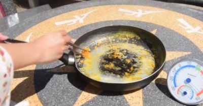 Hà Nội nắng nóng trên 40 độ C, chạm mức trứng chín trên đường