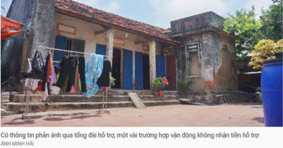 Cập nhật sáng 16/5: Trưởng thôn vận động dân ký đơn không hỗ trợ từ gói 62.000 tỷ; Trung Quốc thừa nhận đã lệnh hủy mẫu virus Corona thời đầu dịch