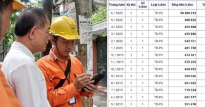 Một khách hàng tá hỏa nhận hóa đơn tiền điện 58 triệu đồng vì bị ‘ghi nhầm’