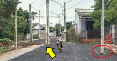 Chỉnh trang đô thị bằng cách đưa cột điện… ra lòng đường