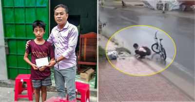 Cập nhật sáng 18/6: Danh tính cậu bé lớp 6 đội mưa, khơi miệng cống chống ngập