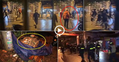 Clip: Hơn 50 người hỗn chiến với dao rựa, bom xăng và súng