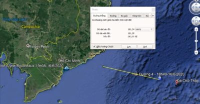 Cập nhật: Tàu Hải Dương của Trung Quốc lại xâm phạm vùng biển Việt Nam