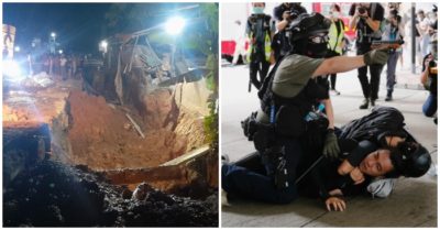 Cập nhật trưa 2/7: Sập tường 1 công nhân chết, 3 người bị thương; Anh ‘mở cửa’ đón hàng triệu người Hong Kong