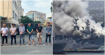 Cập nhật trưa 13/7: Bắt 2 công an nghi dàn cảnh cướp 35 tỷ đồng trên cao tốc; Chiến hạm tỷ đô Mỹ bốc cháy