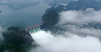 Mưa lớn kéo dài ở Trung Quốc, hồ thủy điện Chiết Giang mở toàn bộ cửa xả lũ khẩn cấp