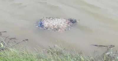 Xót lòng thi thể 3 mẹ con buộc vào nhau nổi trên sông ở Bắc Giang