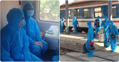 80 chuyên gia Trung Quốc đi tàu đến Quảng Ngãi