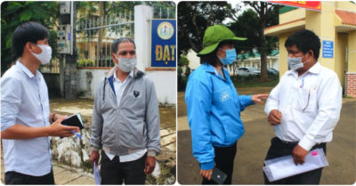 Chủ tịch Mặt trận Tổ quốc, cùng hơn 70 cán bộ, công chức đi thi tốt nghiệp THPT