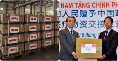 Trung Quốc viện trợ khẩu trang cho Việt Nam, dân mạng đồng loạt khuyên không nên dùng