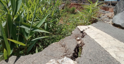 Sạt lở nghiêm trọng trên Quốc lộ 27C, đe dọa an toàn trường mầm non