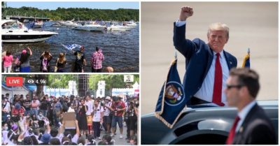 Trung Quốc nói Mỹ ‘gây rối’ ở Biển Đông; Hàng trăm thuyền ủng hộ Tổng thống Trump