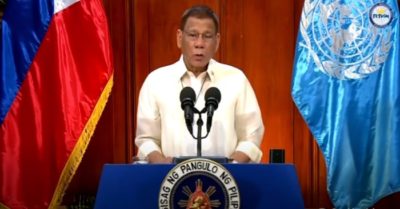 Duterte nêu Phán quyết Biển Đông ra LHQ sau 4 năm trì hoãn