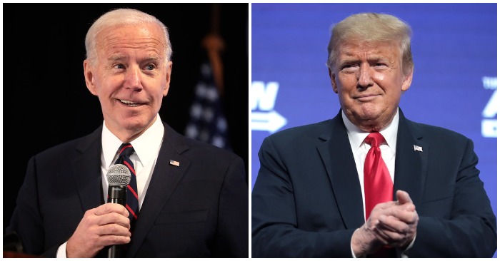 Ứng viên Đảng Dân chủ Joe Biden và Tổng thống Mỹ Donald Trump (ảnh: Gage Skidmore/Flickr).