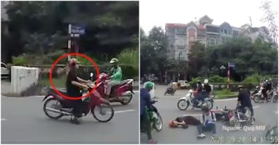 Video sang đường không dứt khoát, cô gái gây hoạ cho 2 thanh niên