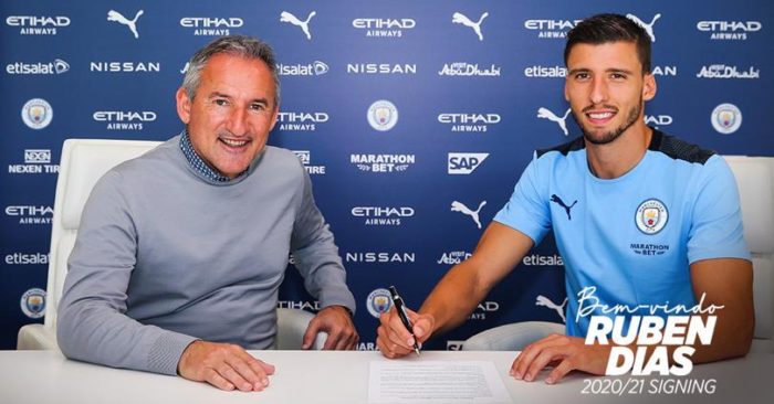 Rubun Dias chính thức gia nhập Manchester City