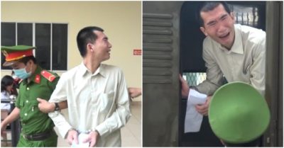 Chàng trai khóc từ đầu đến cuối phiên tòa, liên tục xin lỗi cha mẹ và gia đình bị hại