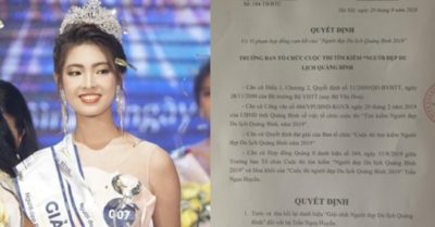 Bị tước danh hiệu Hoa khôi, người đẹp Quảng Bình nhắc đến lý do khó nói