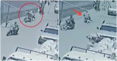 Video: Hai người đàn ông giật em bé khỏi tay mẹ giữa đường