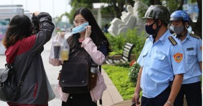 Không đeo khẩu trang phạt từ 1 đến 3 triệu đồng