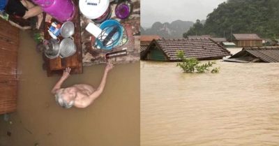 Lũ vượt mức lịch sử 41 năm, người dân Lệ Thuỷ – Quảng Bình kêu cứu ‘nước ngập tới cổ rồi, đói và rét lắm’