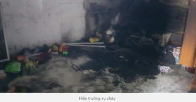 Bình Định: Anh 5 tuổi, em 3 tuổi trong lúc chơi đùa bị lửa thiêu