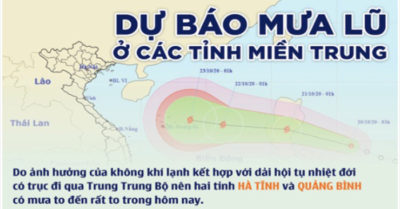 2 ngày nữa thôi, bão cấp 11 lại vào Biển Đông, hôm nay miền Trung khả năng thêm lũ quét