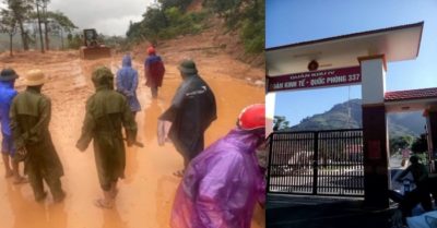 Nóng: Sạt lở đất, hơn 20 sĩ quan, binh sĩ sư đoàn 337 nghi bị vùi