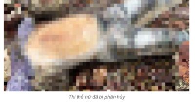 Trở về nhà, phát hiện thi thể nữ quấn khăn đang phân hủy