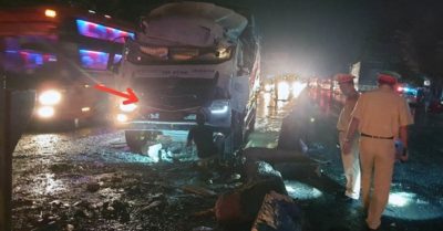 Clip: Hiện trường vụ tai nạn khiến 20 người thương vong