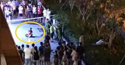 Bé trai 6 tuổi rơi từ tầng 8 chung cư xuống đất tại TP. HCM