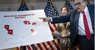 Các luật sư của TT Trump tổ chức họp báo về ‘con đường chiến thắng’