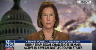 Luật sư Sidney Powell của TT Trump: ‘Chúng tôi sắp đảo ngược kết quả bầu cử ở nhiều bang’