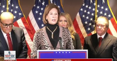 Luật sư Sidney Powell xác nhận máy chủ Dominion ở Đức đã bị thu giữ