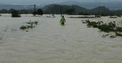 Chở nhau đi chơi bằng xe đạp, hai nữ sinh ở Nghệ An bị lũ cuốn trôi