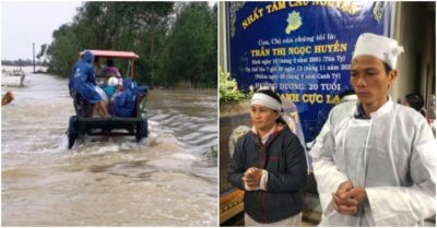 Nữ sinh Du lịch tử nạn trong lúc vượt lũ đến trường