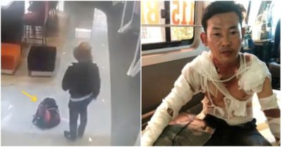 Video người đàn ông tẩm xăng dọa đốt cướp tiền Ngân hàng TPBank rồi bị bỏng khắp người