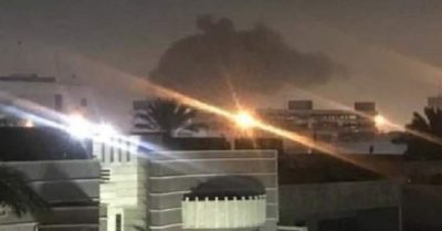 Clip: Đại sứ quán Mỹ tại Iraq hứng ‘mưa tên lửa’