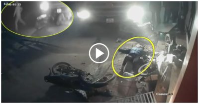 Xe ben nổ lốp tông liên hoàn 3 xe máy ở  Nghệ An